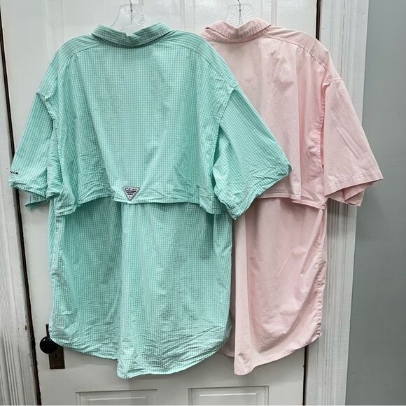 2 Columbia PFG Performance Fishing Gear Omni-shade breathable shirts. men's xl. - Picture 7 of 11